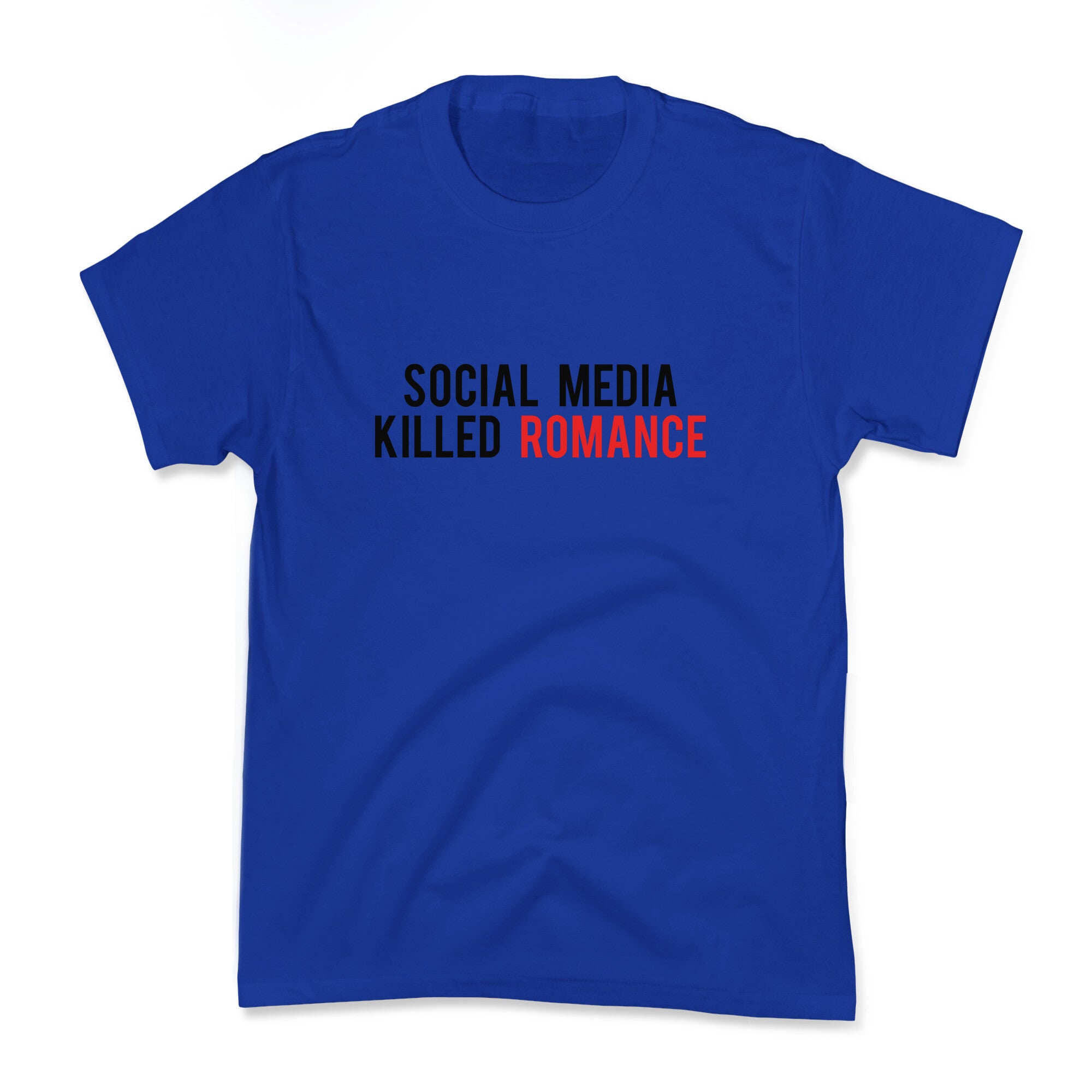 Social Media Killed Romance Kids Tee